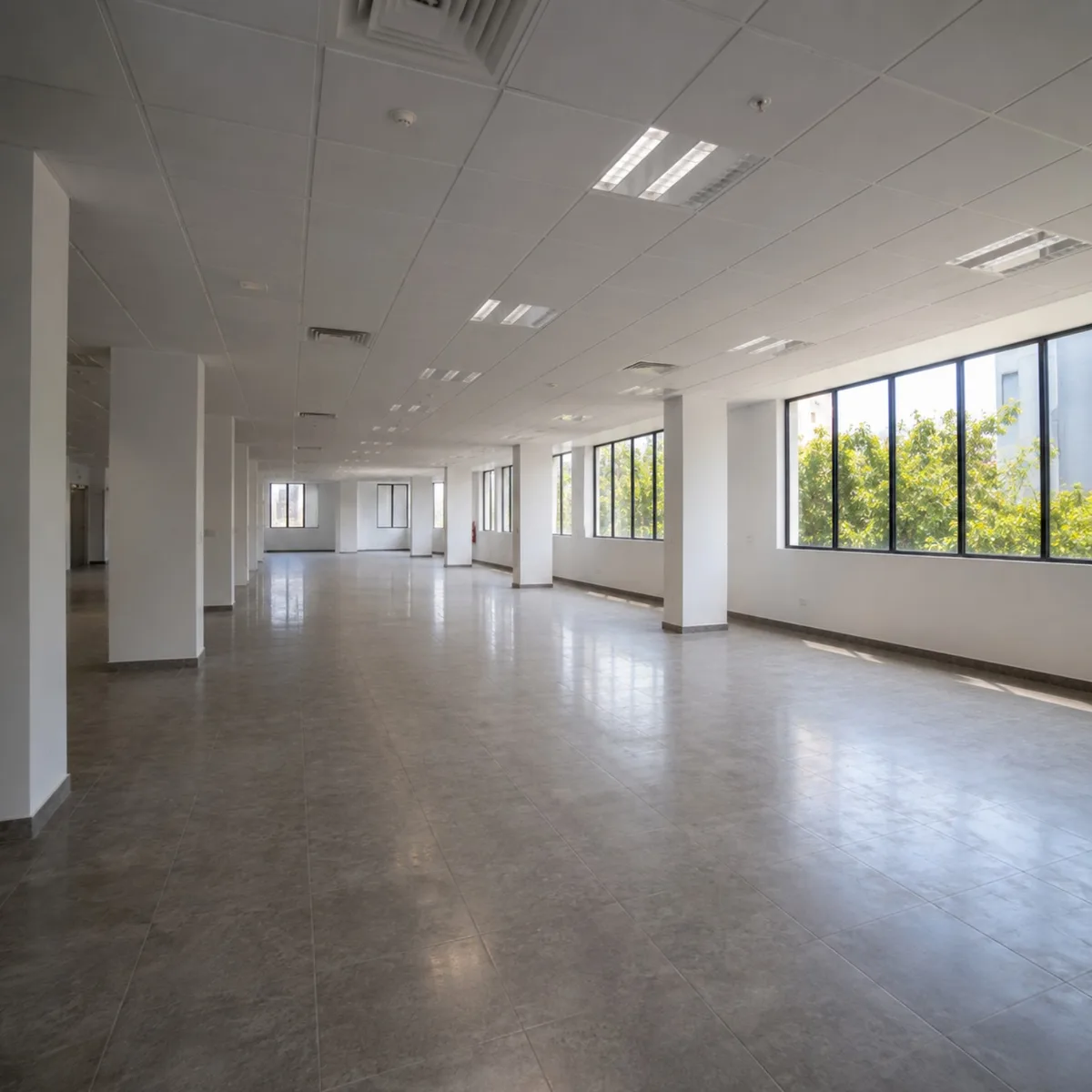 Espacio amplio, ordenado y listo para uso profesional